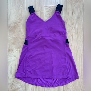 Lululemon Women Purple Push Your Limits Tank Top